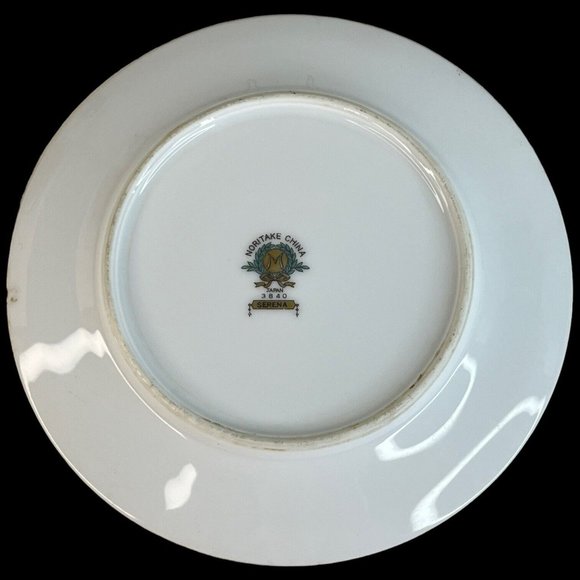 2 Vintage Noritake China Serena Bread And Butter Plates 6.5” Floral Made Japan - Picture 5 of 7